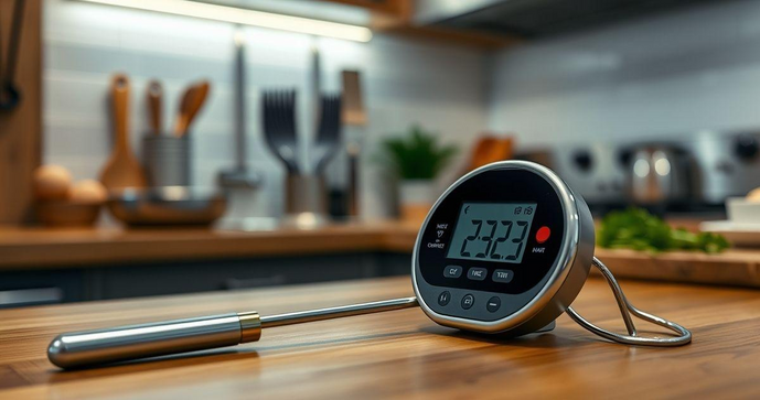 Termômetro digital para alimentos: como escolher o ideal para sua cozinha