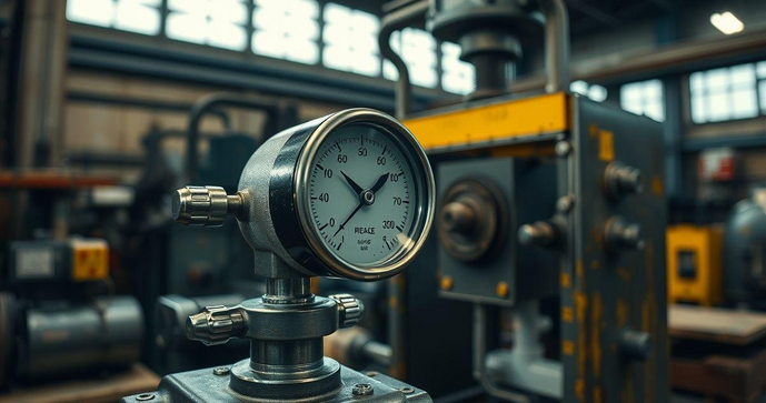 Como Escolher o Manômetro para Prensa Ideal para sua Indústria