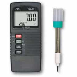 Medidores de ph e temperatura
